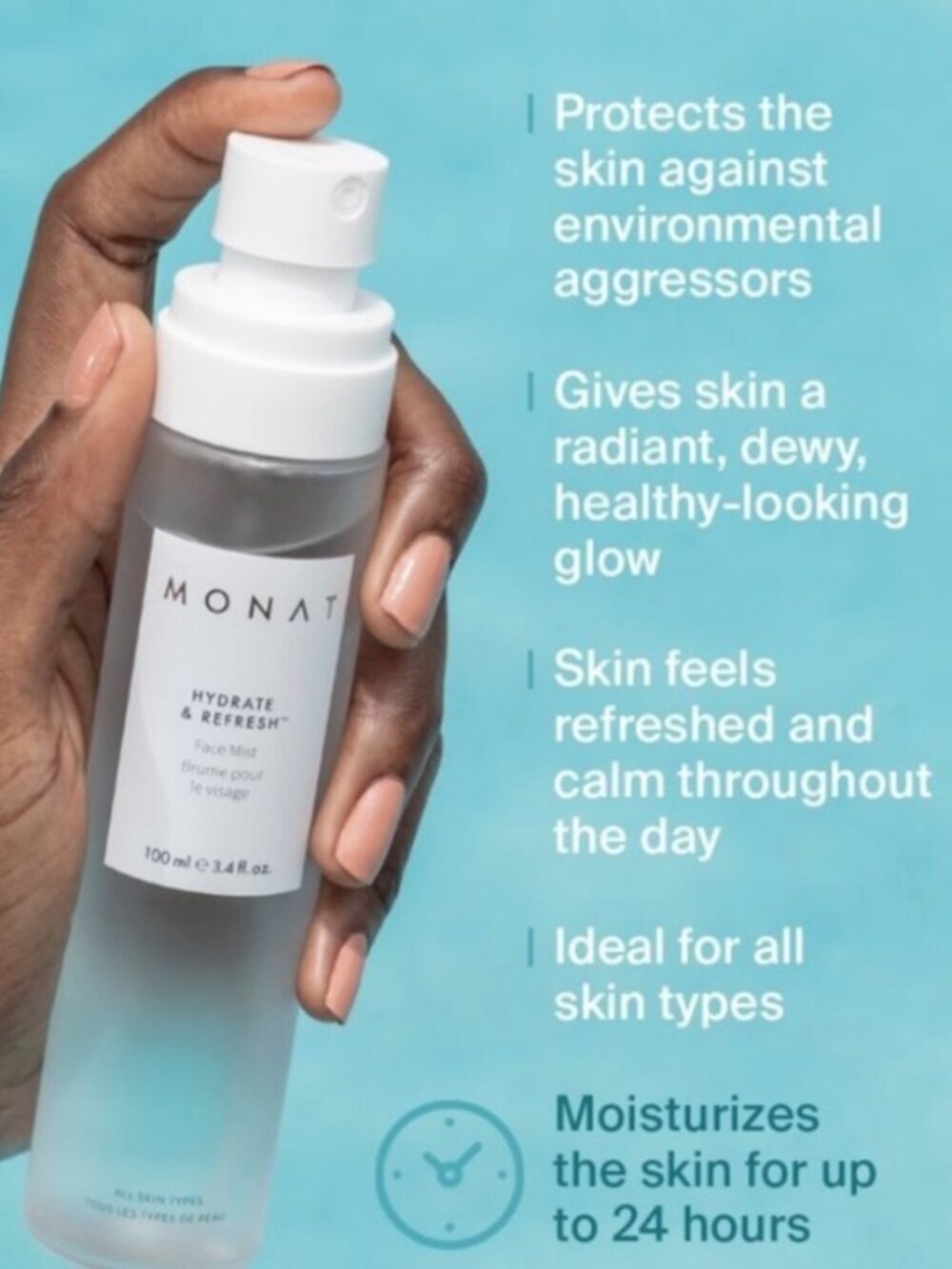 Monat Hydrate and Refresh Face Mist-NEW